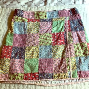 Vineyard Vines Classic Patchwork Wrap Skirt